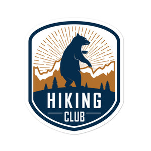 "Hiking Club" Sticker
