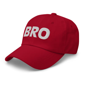 "BRO" Cap // Custom Embroidered Baseball Hat