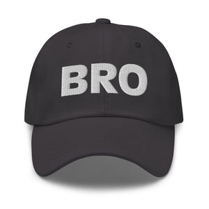 "BRO" Cap // Custom Embroidered Baseball Hat