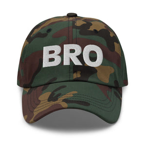 "BRO" Cap // Custom Embroidered Baseball Hat