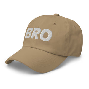 "BRO" Cap // Custom Embroidered Baseball Hat