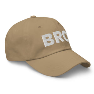 "BRO" Cap // Custom Embroidered Baseball Hat