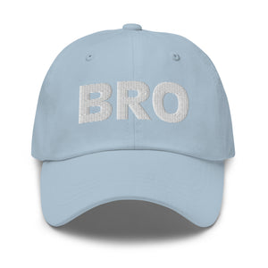 "BRO" Cap // Custom Embroidered Baseball Hat