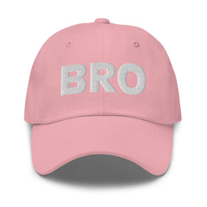 "BRO" Cap // Custom Embroidered Baseball Hat