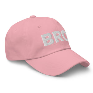 "BRO" Cap // Custom Embroidered Baseball Hat