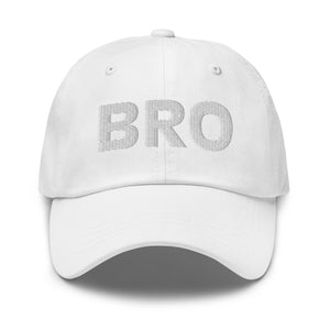 "BRO" Cap // Custom Embroidered Baseball Hat