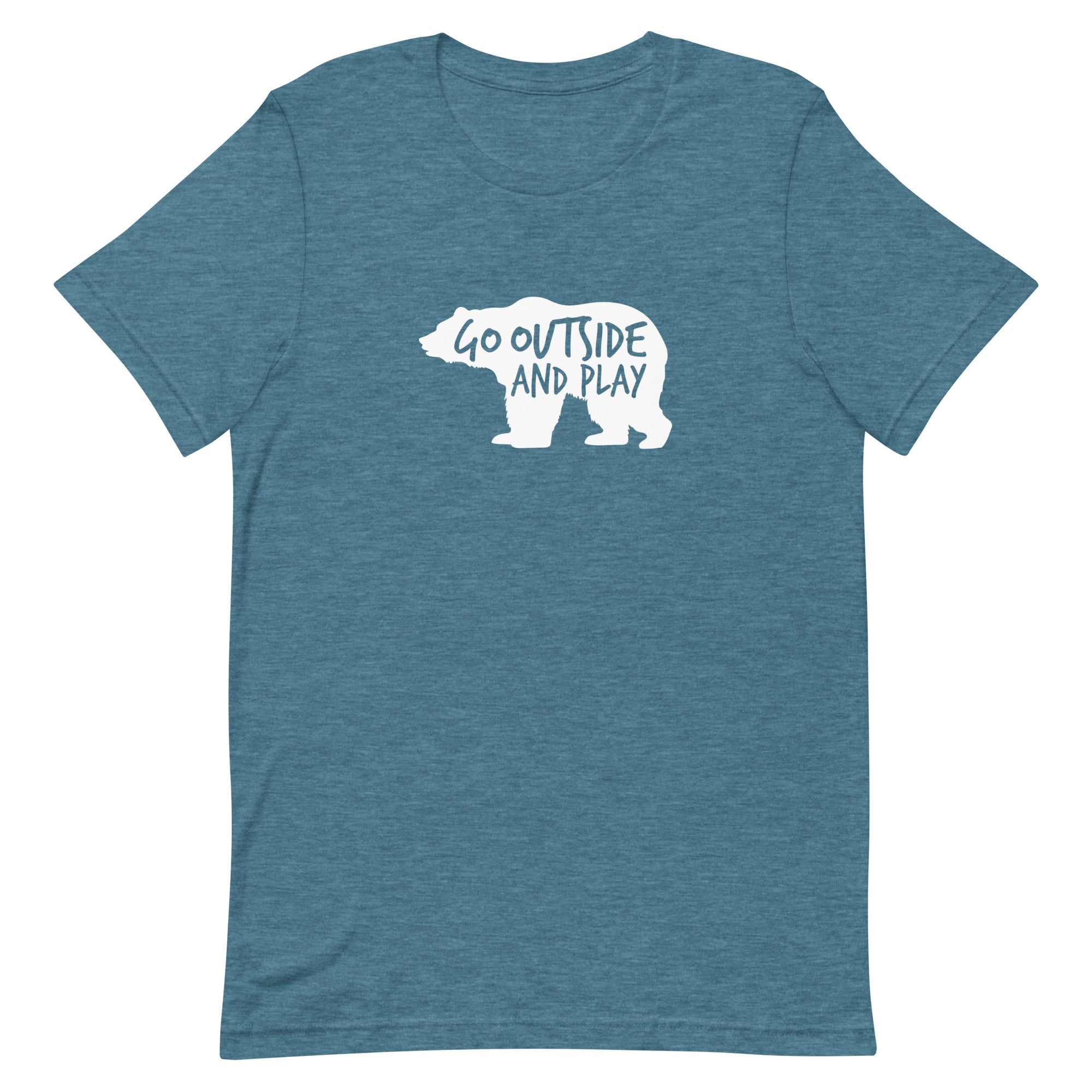 Go Outside and Play Bear Unisex t-shirt