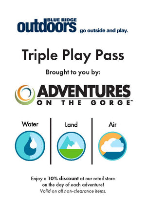 Adventures on the Gorge Triple Pass and Lodging Gift Box