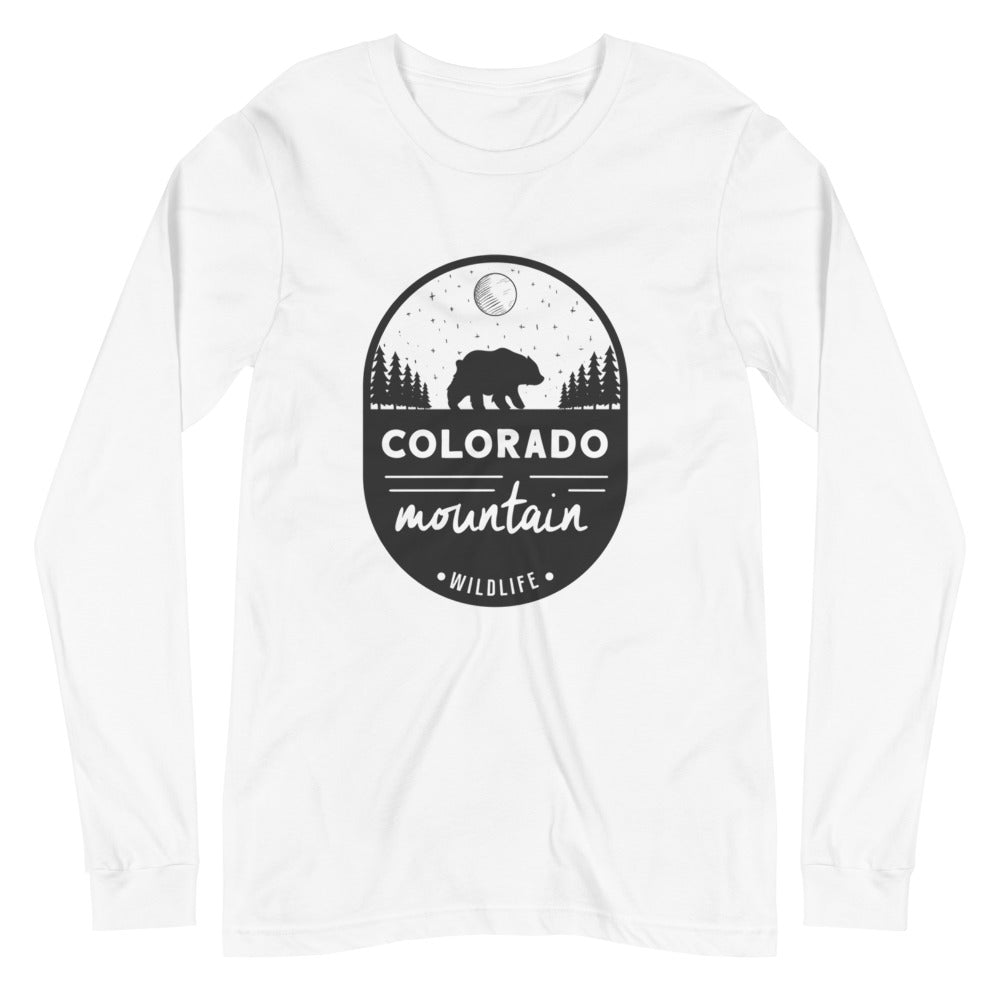 "Colorado Mountain Wildlife" EO Long Sleeve Tee